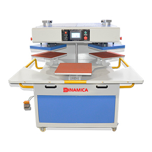 Rotay three-station hot and cold press machine