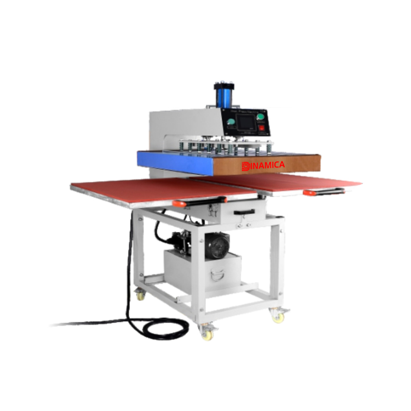 Down Sliding Hydraulic Double Stationheat Press Machine