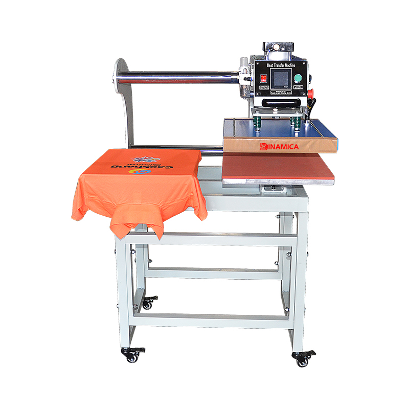 Up Sliding Pneumatic Double-Station Heat Press Machine