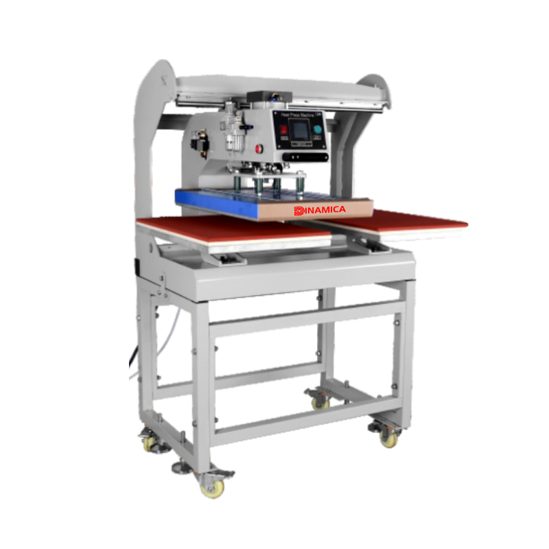 Up-Sliding Pneumatic Double-Station Heat Press Machine