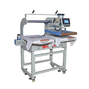 Up-Sliding Automatic Pneumatic Do Uble-Stationheat Press Machine