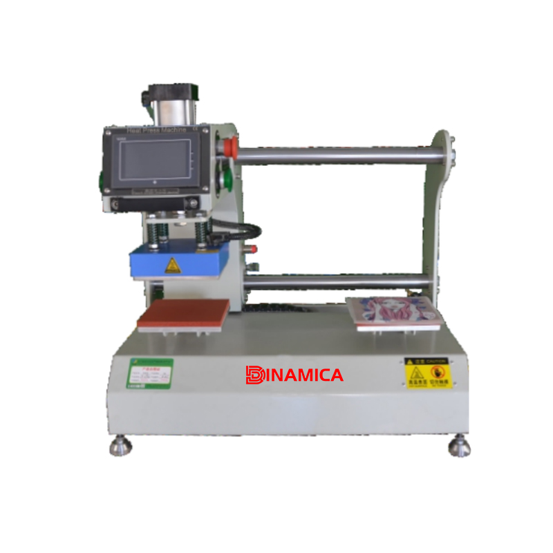 Automatic Up-Sliding Double Station Pneumatic Haet Press Machine