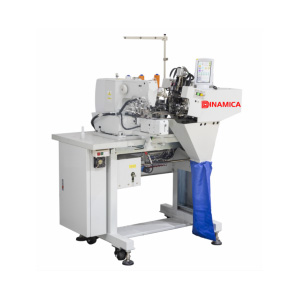 Automatic belt loop attaching