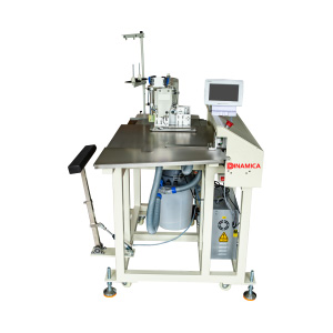 Automatic jeans placket machine