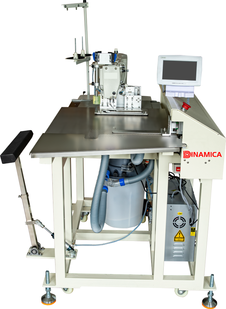 Automatic jeans placket machine