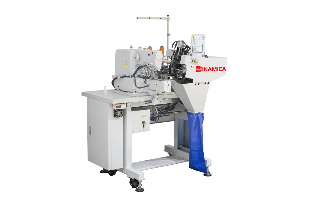 Automatic belt loop attaching