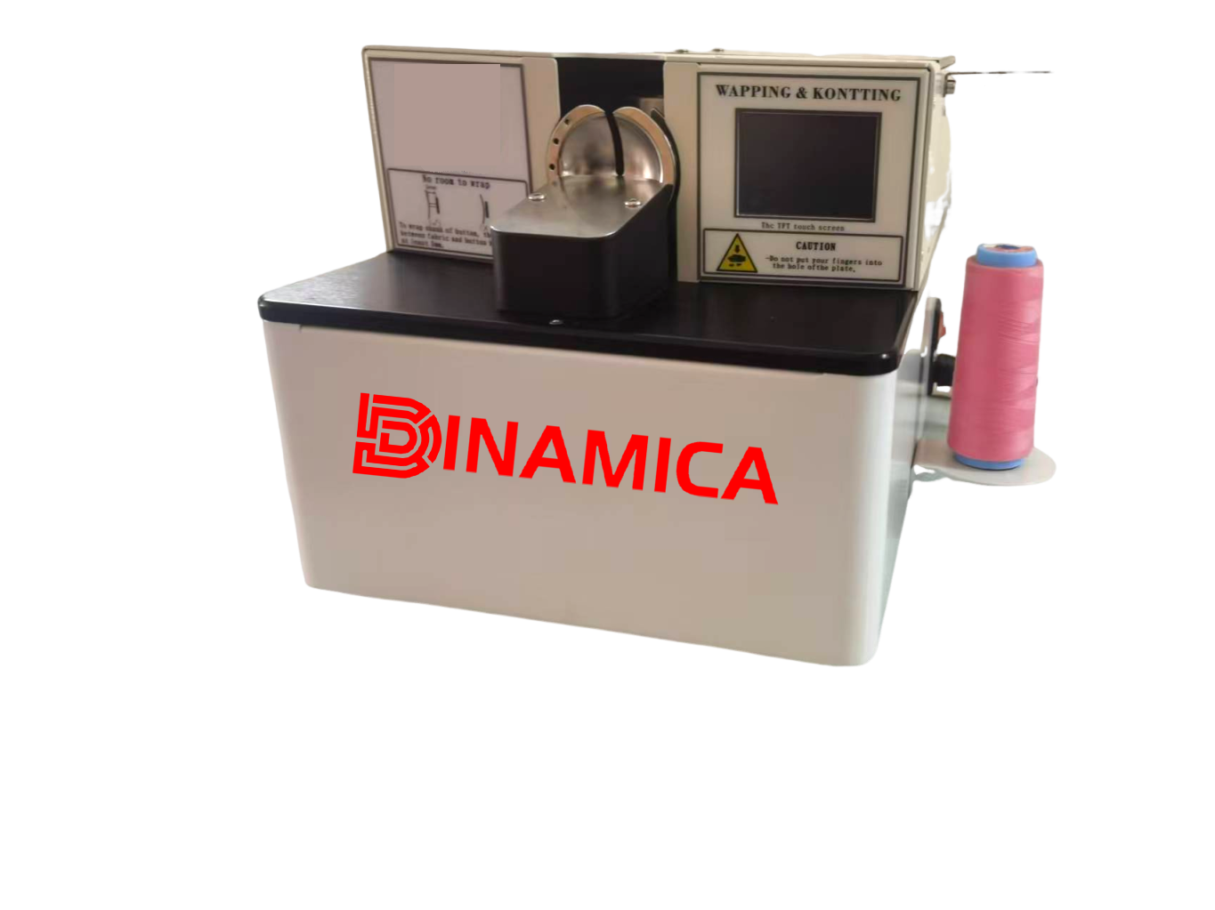 Imitation hand knotting