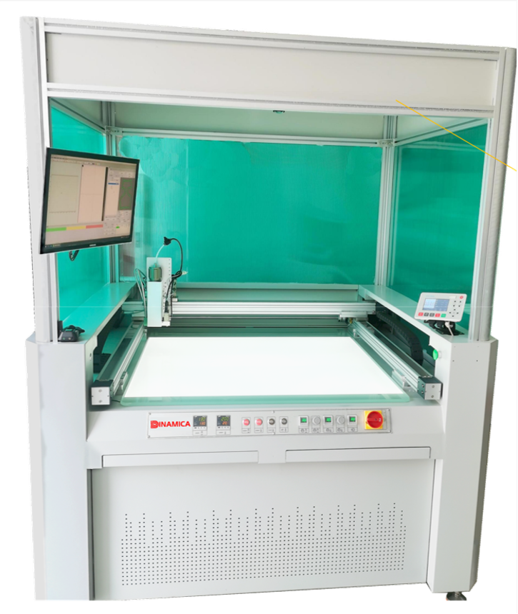 Automatic visual recognition PUR glue dispenser machine